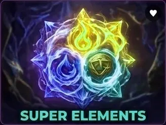 Super Elements slot banner on jyjili