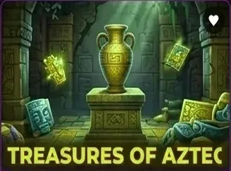 Treasures of Aztec slot banner on jyjili